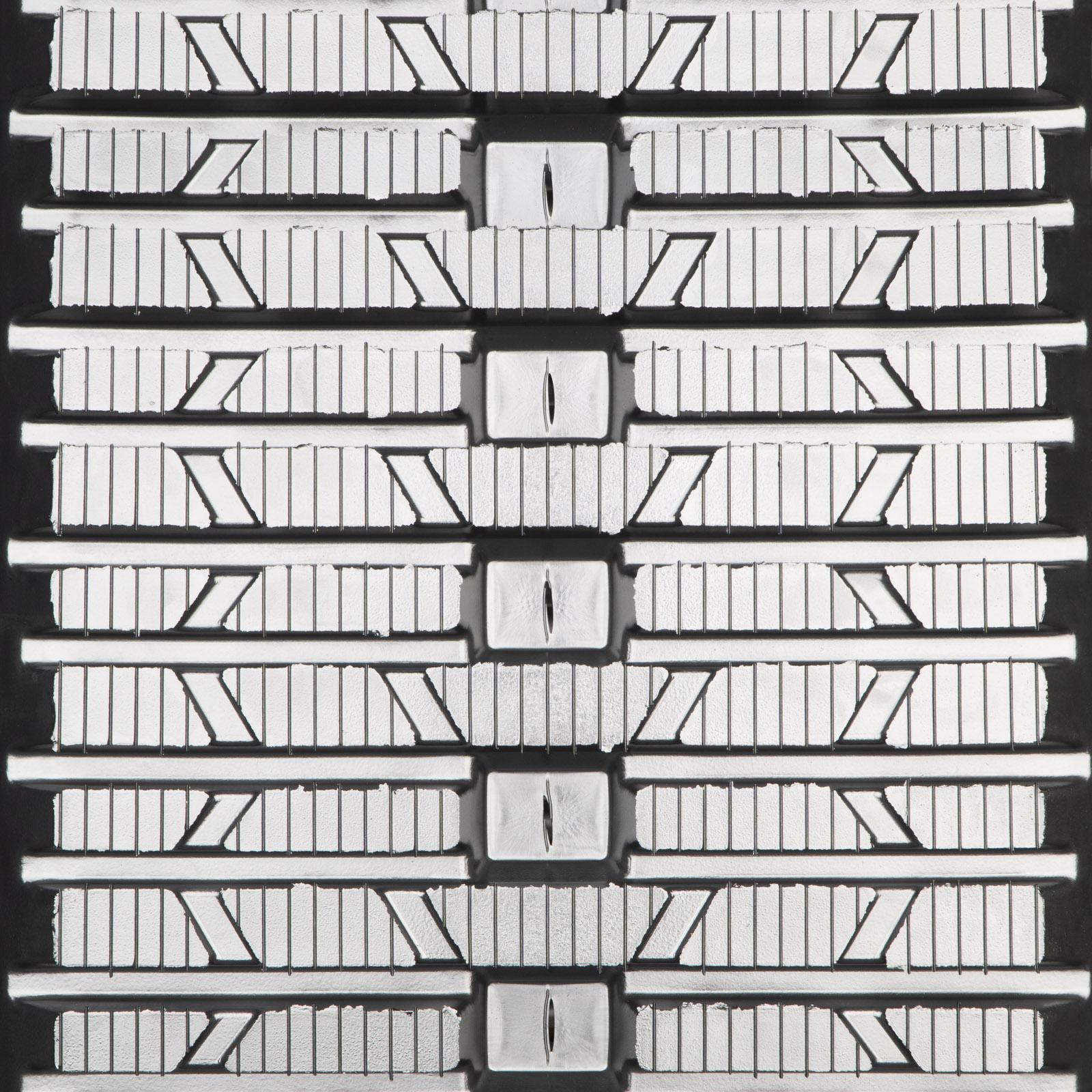 set of 2 18" bridgestone extreme duty multi bar pattern rubber tracks (450x86mbx60)