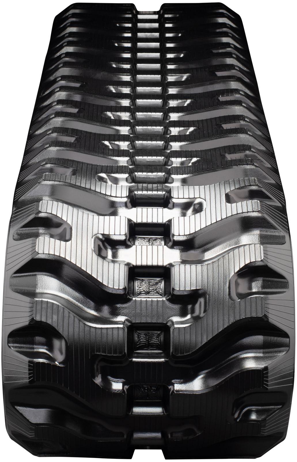 set of 2 18" bridgestone extreme duty vortech pattern rubber tracks (450x86x58)