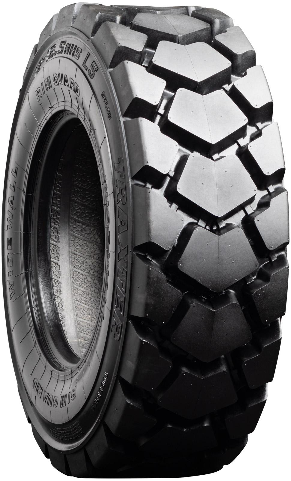 set of 4 12x16.5 14-ply primo l-5 skid steer heavy duty tires