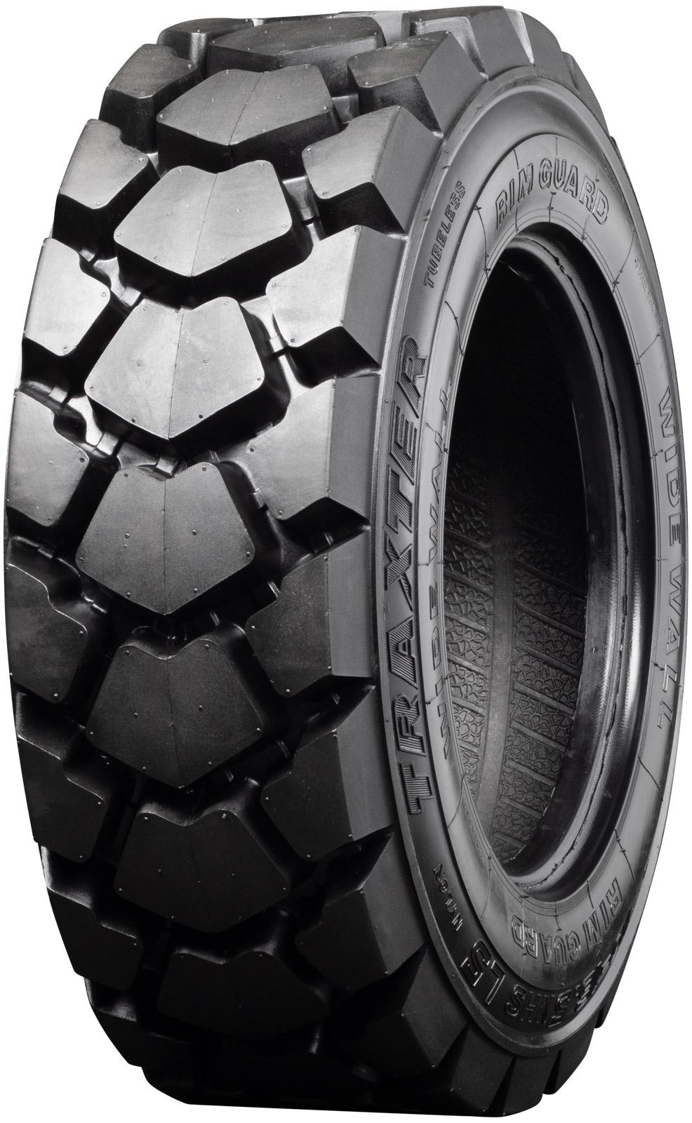 set of 4 10x16.5 12-ply primo l-5 skid steer heavy duty tires