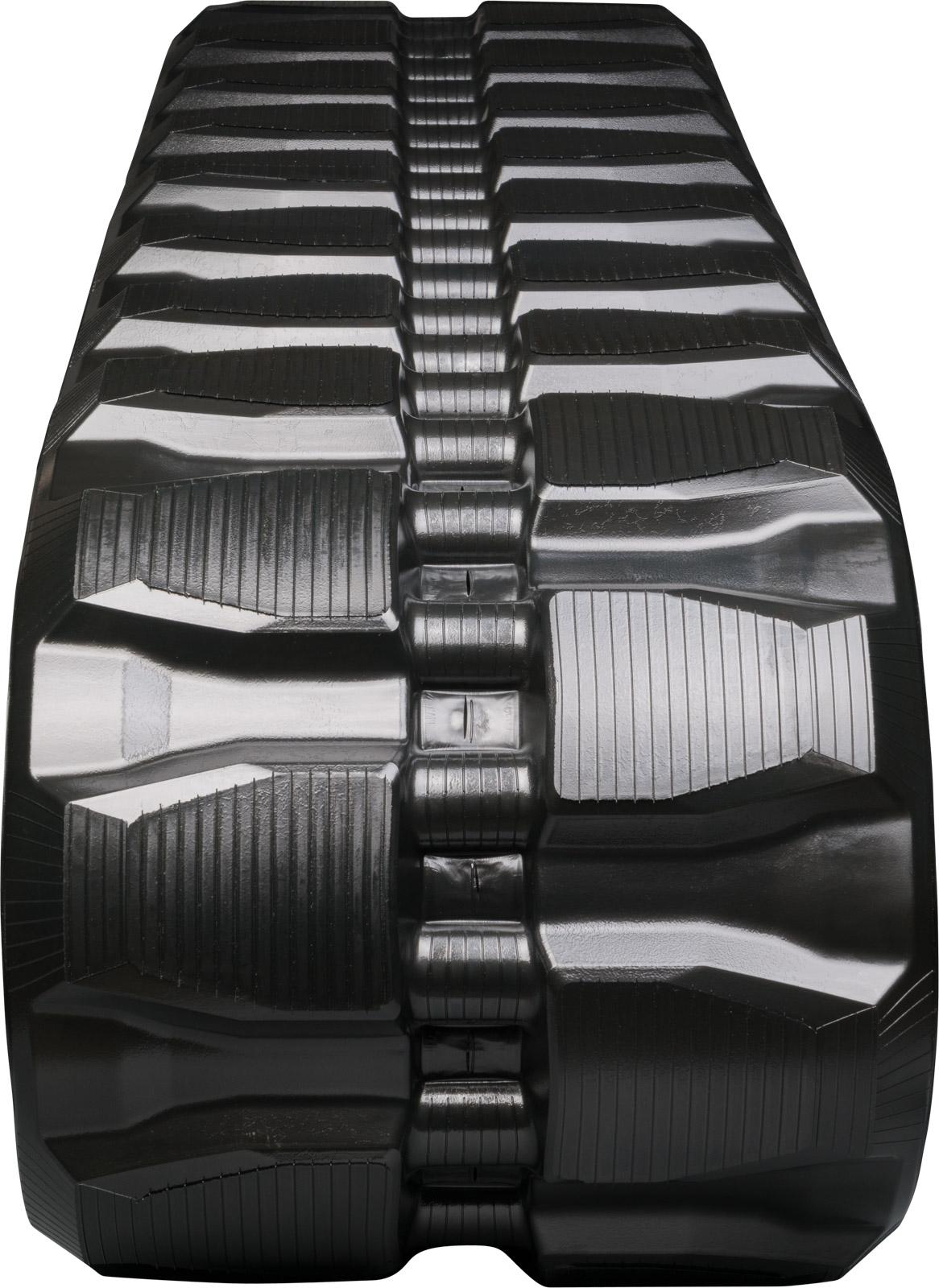 set of 2 18" bridgestone extreme duty block pattern rubber tracks (450x86bx60)