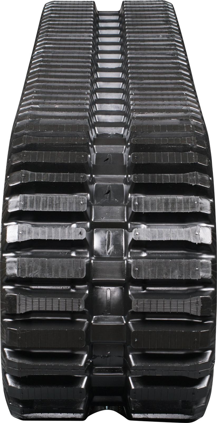 set of 2 13" heavy duty multi-bar pattern rubber track (320x86x54)