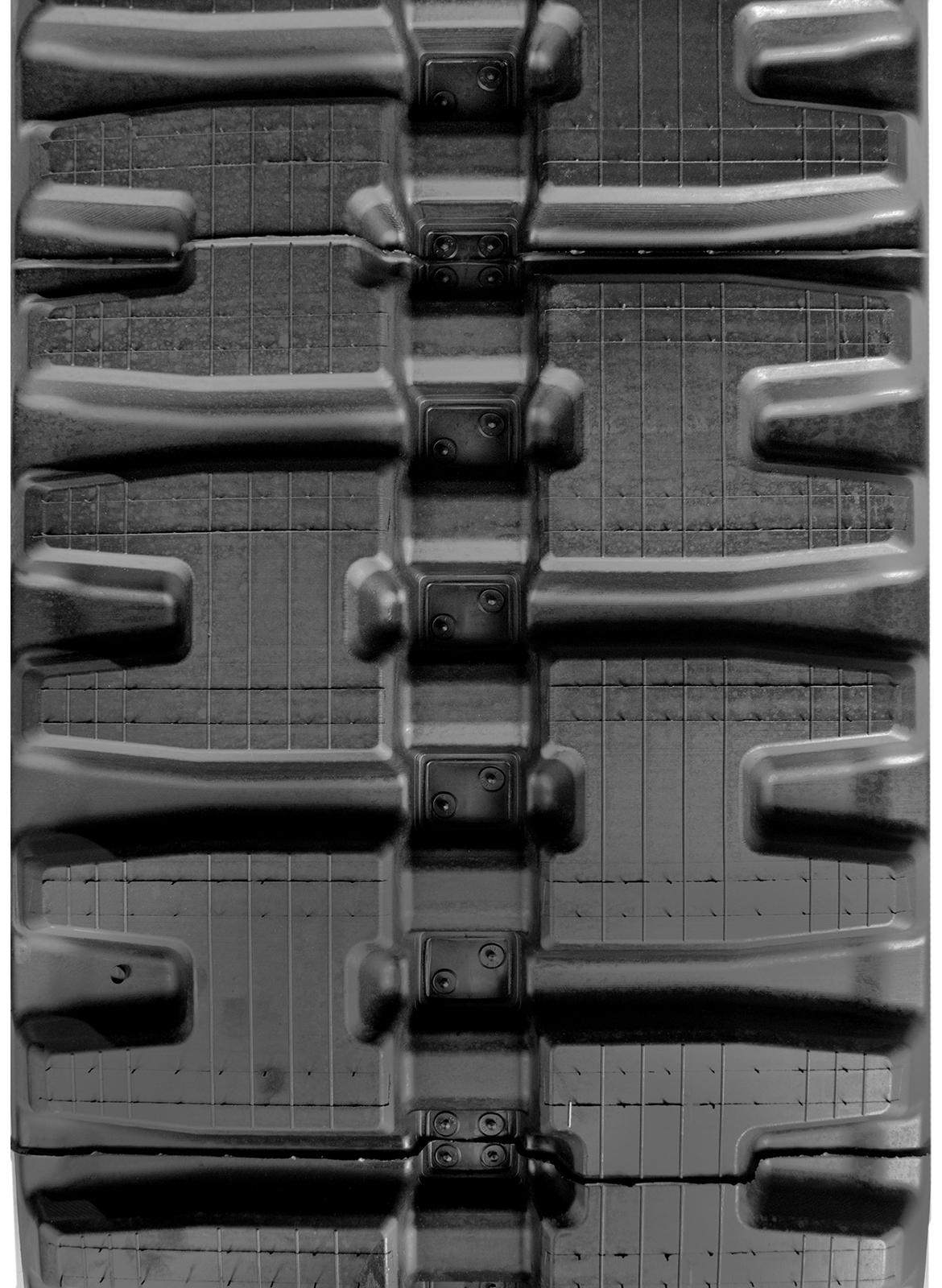 set of 2 13" camso extreme duty hxd pattern rubber tracks (320x86x56)