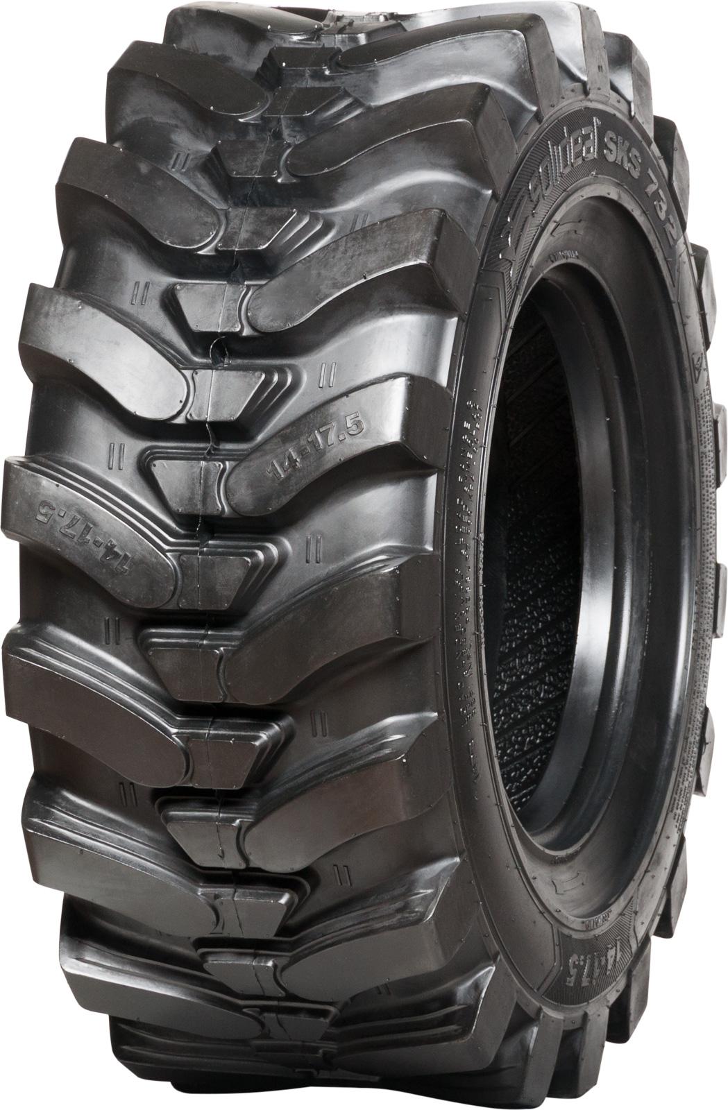 set of 4 14x17.5 camso 14-ply sks 732 skid steer tires