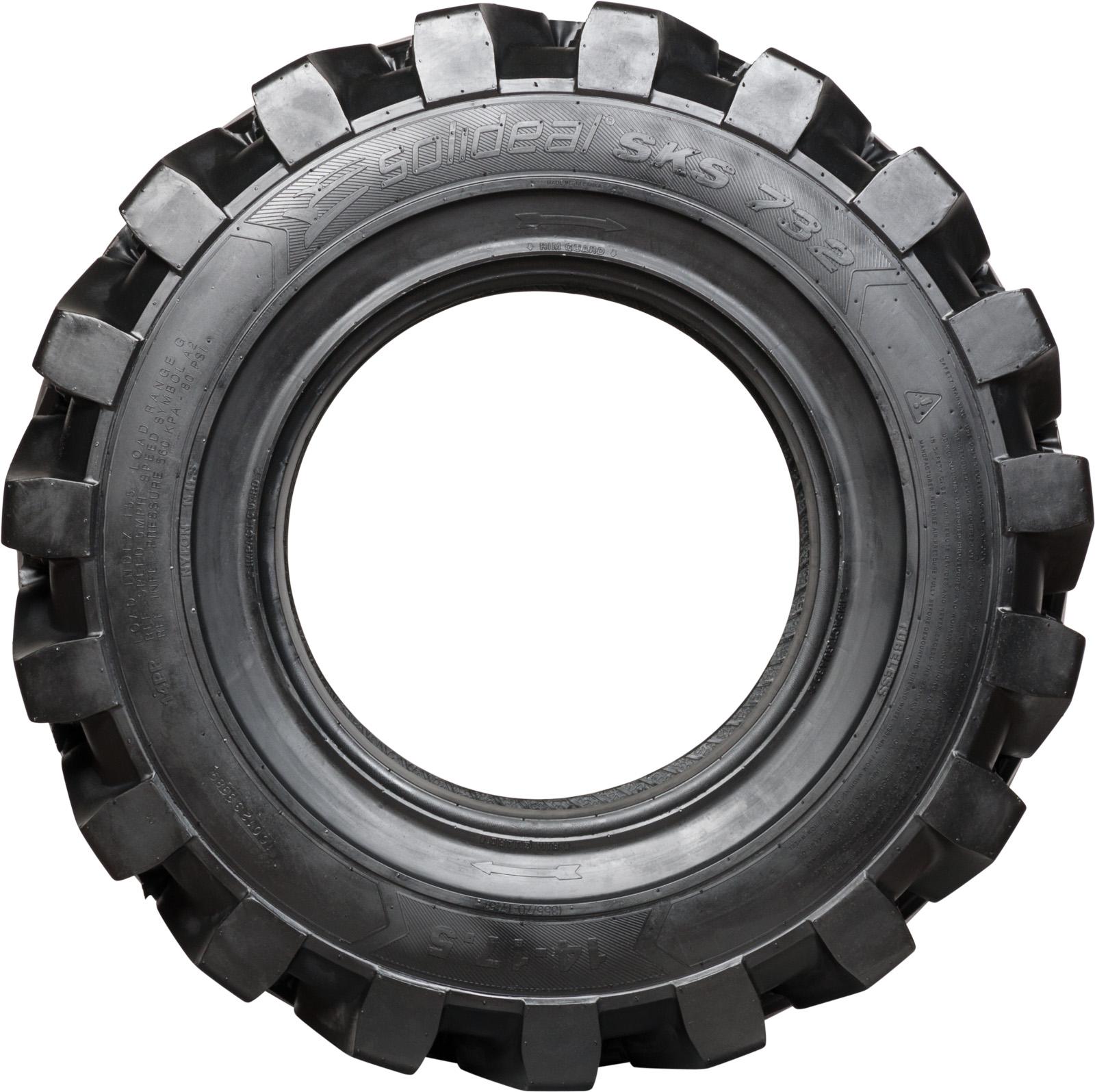 set of 4 14x17.5 camso 14-ply sks 732 skid steer tires