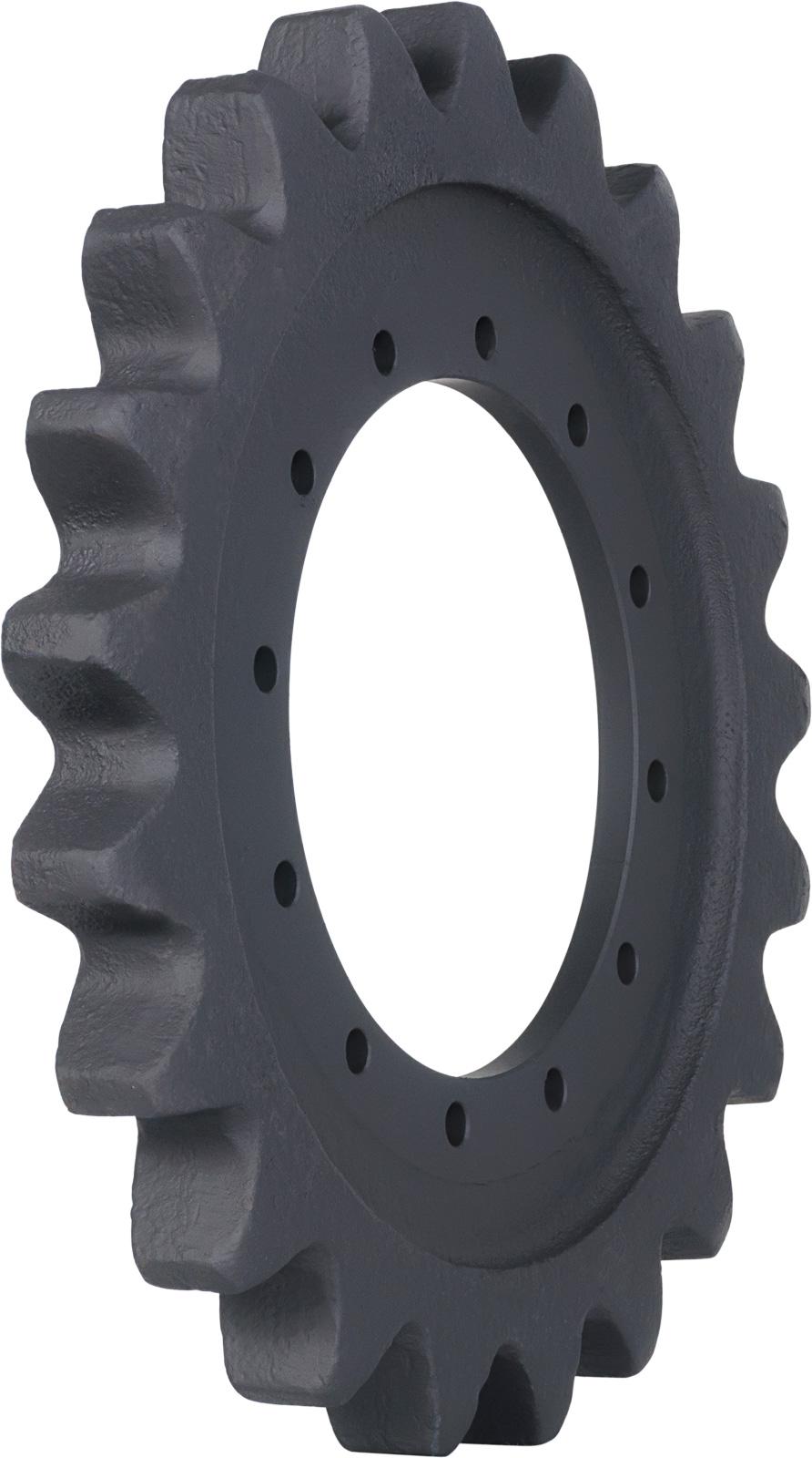 sprocket for kobelco sk60-v (rubber or steel tracks)