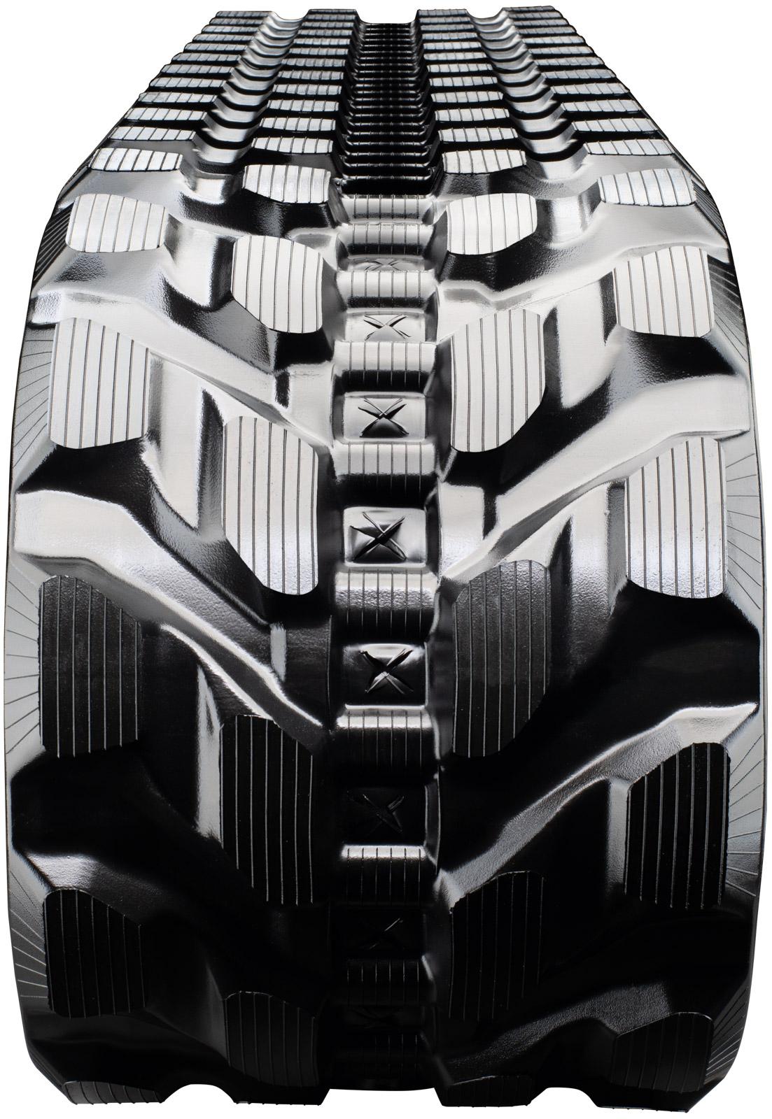 set of 2 14" bridgestone extreme duty rubber track (350x52.5x86) mx pattern