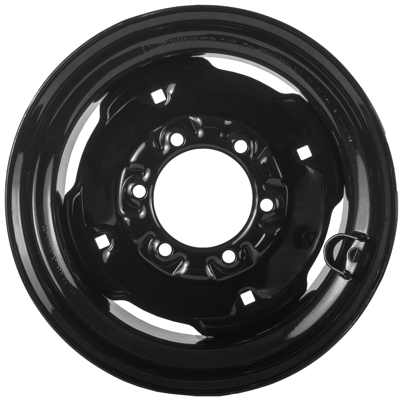 set of 4 titan skid steer wheels 16.5x8.25 6 bolt