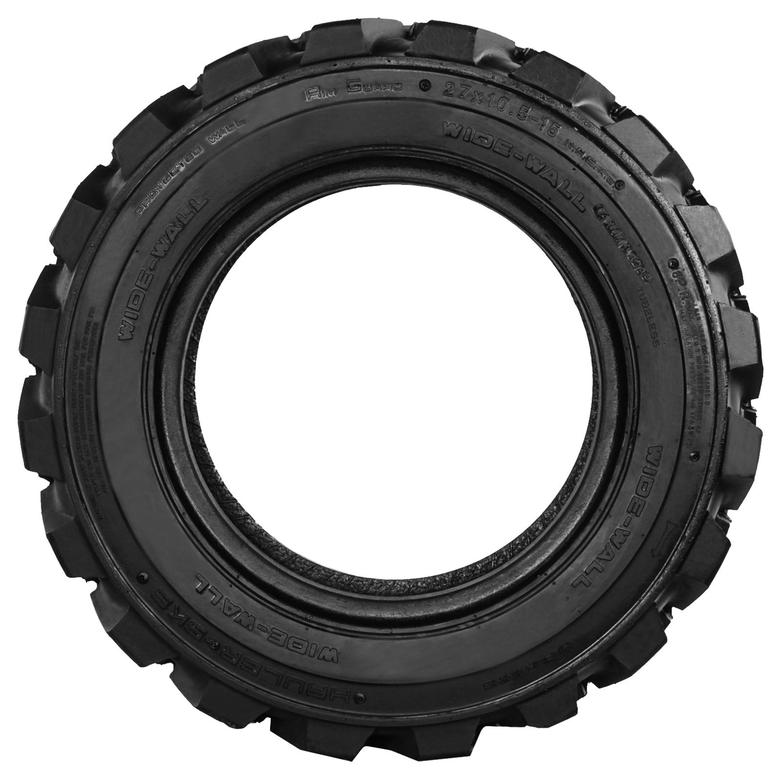 set of 4 27x10.50x15 camso 8-ply solideal hauler sks skid steer tires