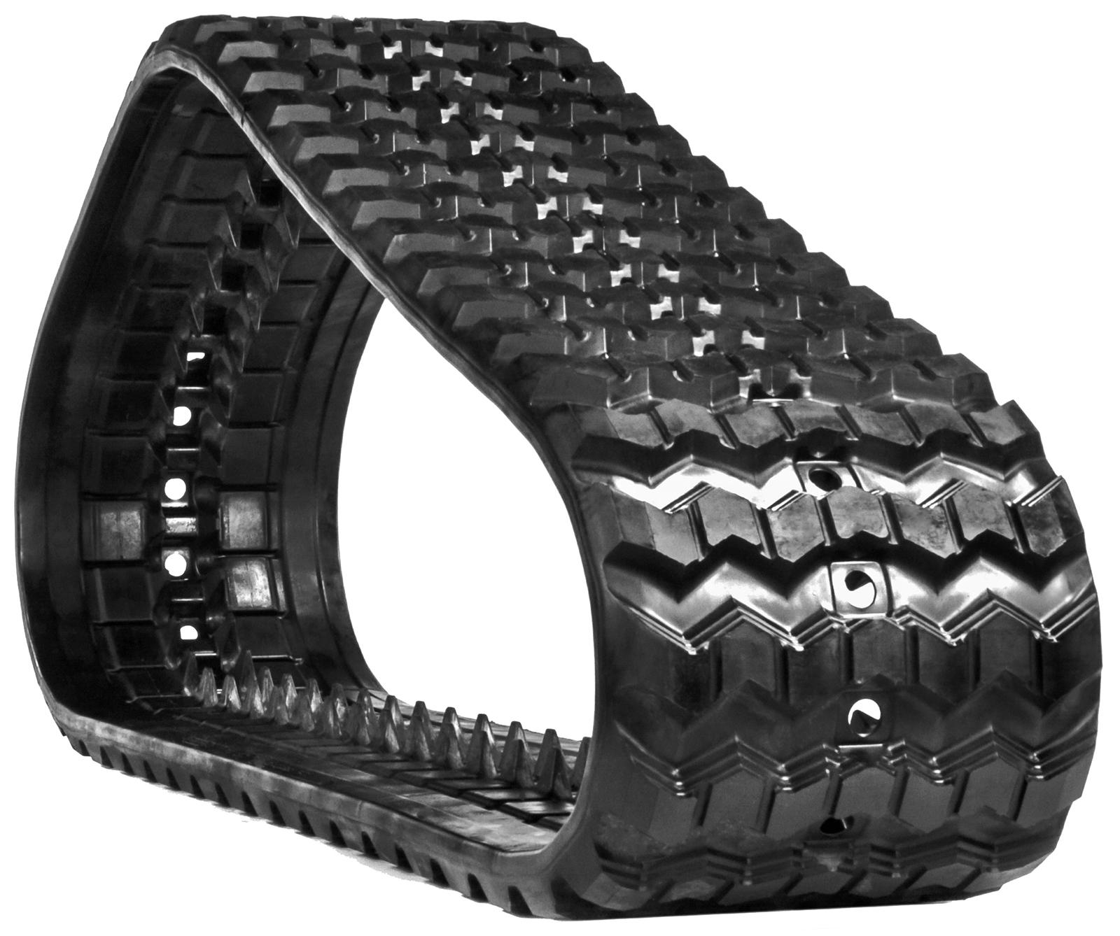 set of 2 18" camso heavy duty sawtooth pattern rubber track (450x100x48)