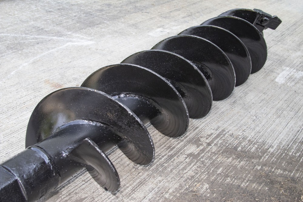 auger bit hd 9" diameter 2" hex collar