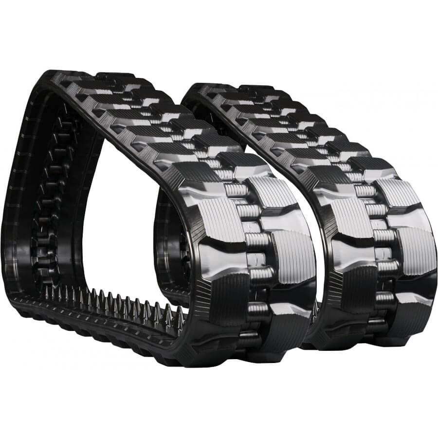 ditch witch sk3000 set of 2 13" bridgestone extreme duty block tread rubber tracks (320x86bx47)