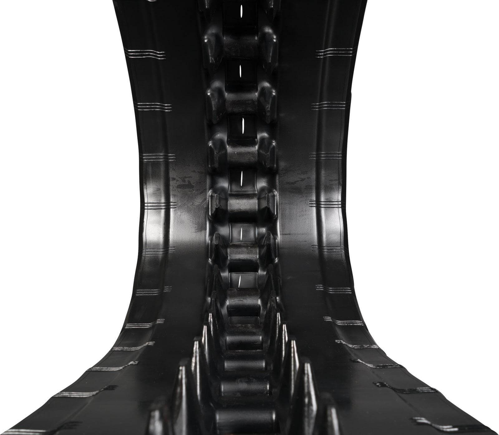 bobcat t190h set of 2 13" bridgestone extreme duty block tread rubber tracks (320x86bx49)