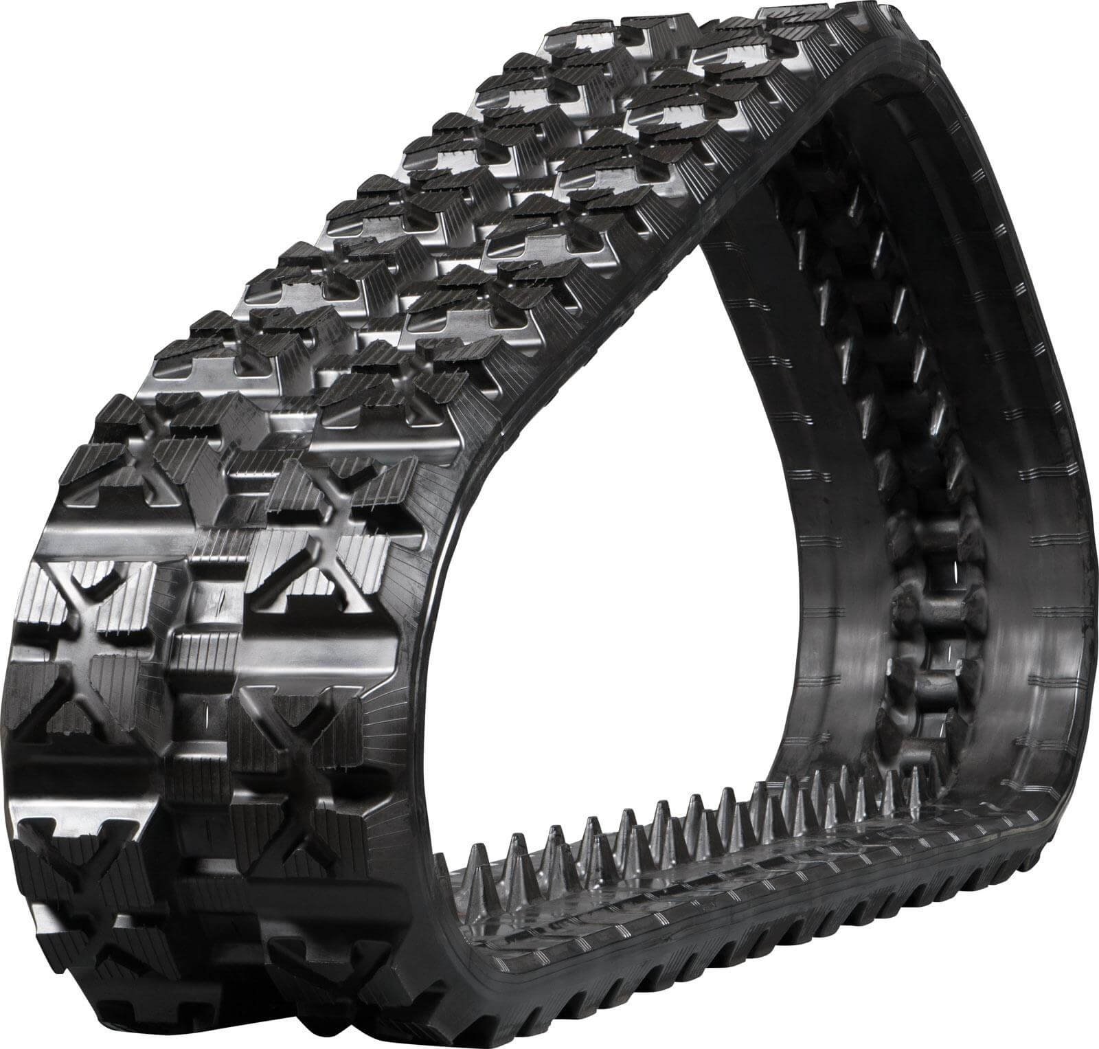 new holland c227 set of 2 13" bridgestone extreme duty polar tread tread rubber tracks (320x86bx50)