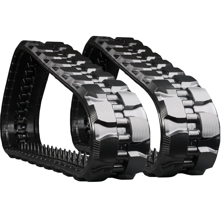 john deere 319e set of 2 13" bridgestone extreme duty block tread rubber tracks (320x86bx52)