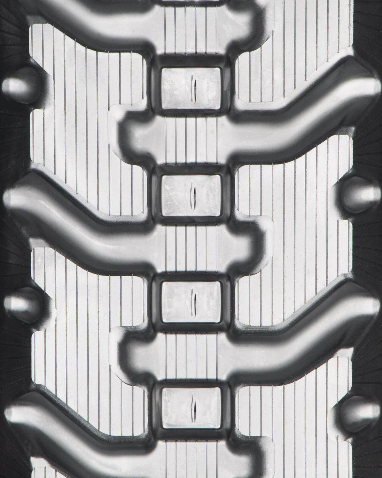 bobcat t650 set of 2 13" bridgestone extreme duty vortech tread rubber tracks (320x86x52)