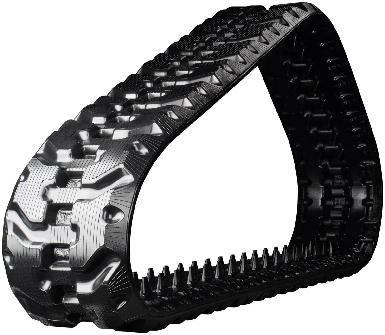 kubota svl75-2w set of 2 13" bridgestone extreme duty vortech tread rubber tracks (320x86x52)