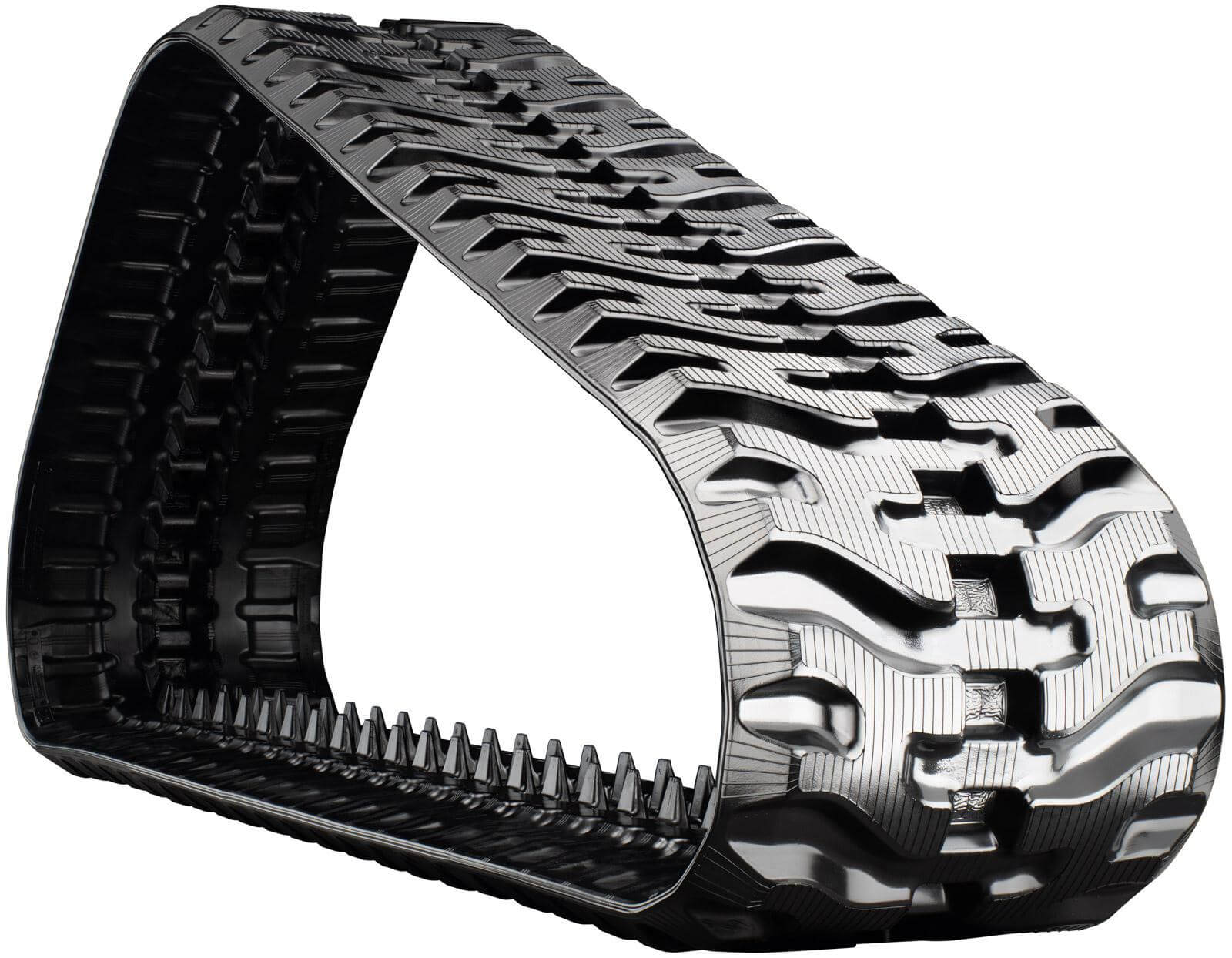 cat 289c2 set of 2 18" bridgestone extreme duty vortech tread rubber tracks (450x86bx56)