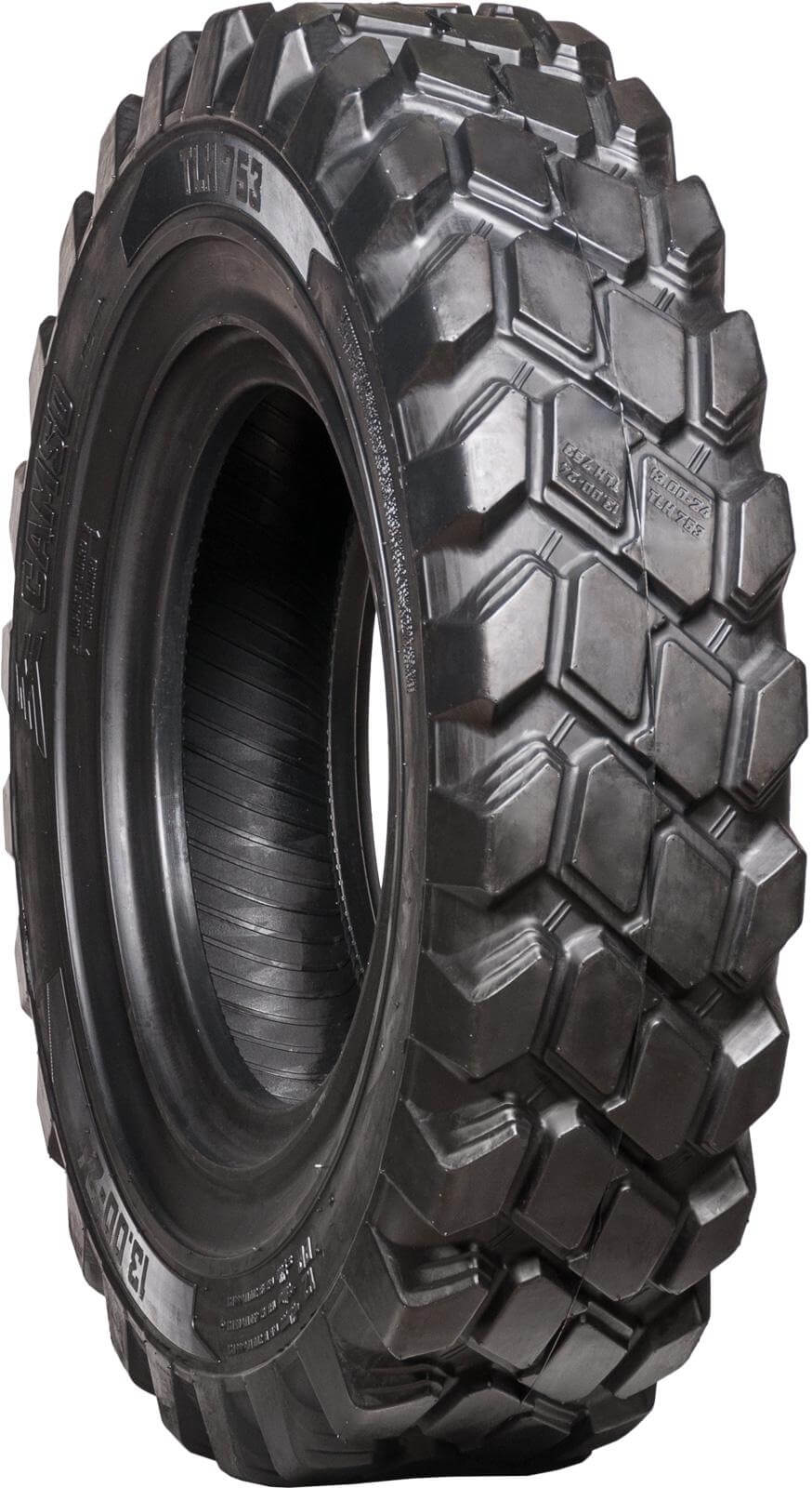 cat th-560 set of 4 13.00x24 camso 12-ply tlh 753 telehandler tires