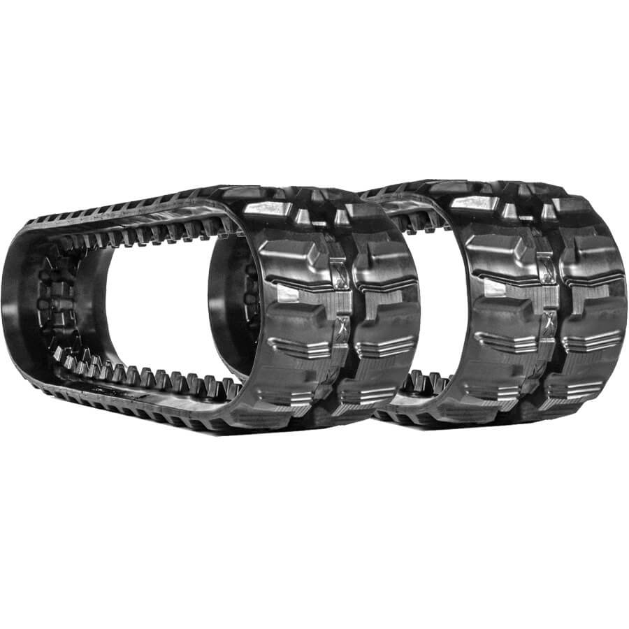 boxer brutetrx set of 2 9" camso heavy duty mx tread rubber tracks (230x72x39)