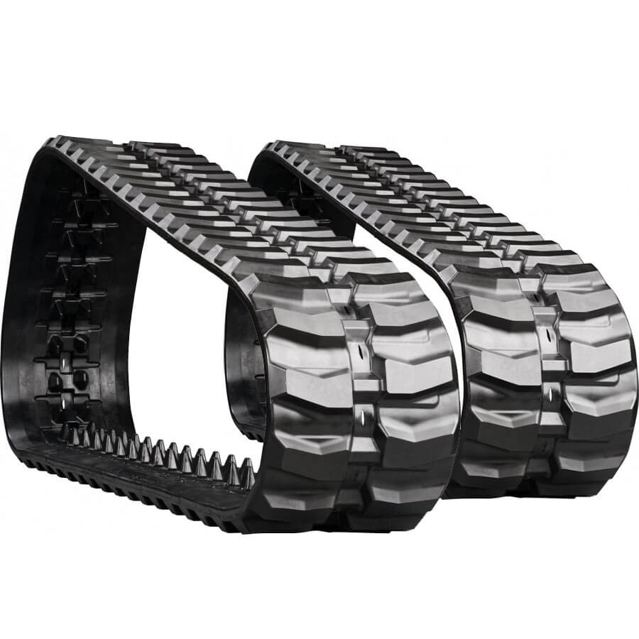 yanmar vio17new set of 2 9" camso heavy duty mx tread rubber tracks (230x72x46)