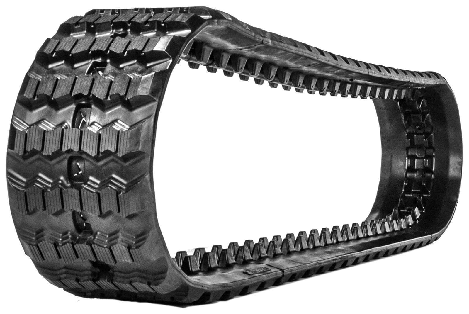 ditch witch jt820 set of 2 9" camso heavy duty sawtooth tread rubber tracks (230x72x56)