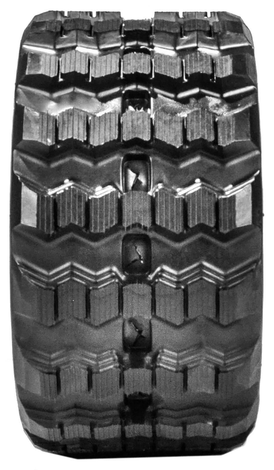 raymar trk60s set of 2 9" camso heavy duty sawtooth tread rubber tracks (230x72x56)