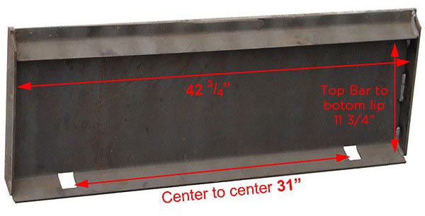 asv rc-30, asv pt-30 mounting plate