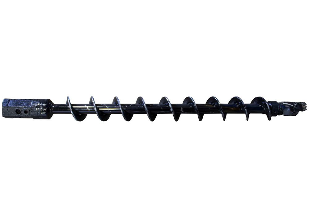 auger bit rock bit 4" diameter 2" hex collar