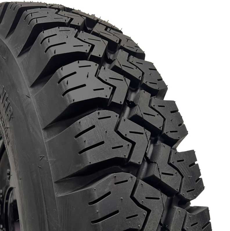 set of 4 blizzard master skid steer snow tire and rim assembly replaces 10x16.5 and 12x16.5 tires