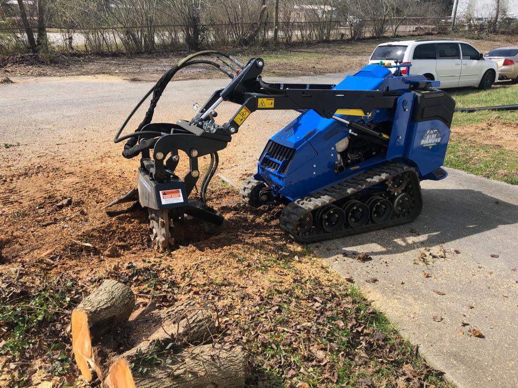 mini stump grinder | blue diamond