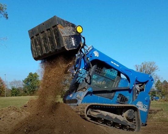 screening bucket | blue diamond