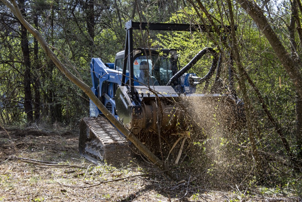 forestry drum mulcher | blue diamond