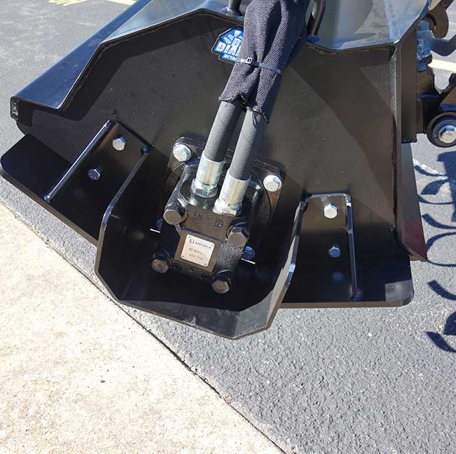 mini skid steer rototiller | blue diamond