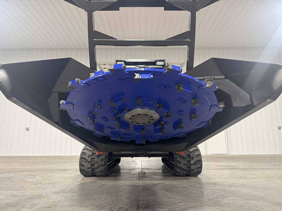 brand new blue diamond severe duty 60" disc mulcher 32-34 gpm