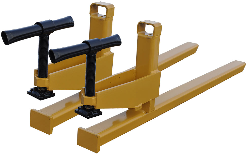 clamp on bucket forks | haugen