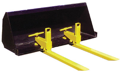 clamp on bucket forks | haugen