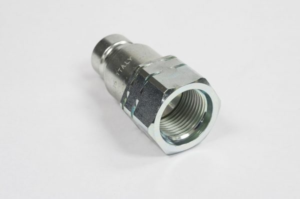 coupler, male flat face style 3/4 oring