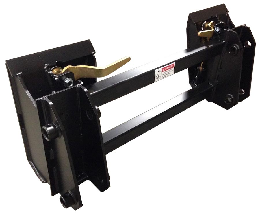 schwartz loader conversion adapter to universal skid steer mount