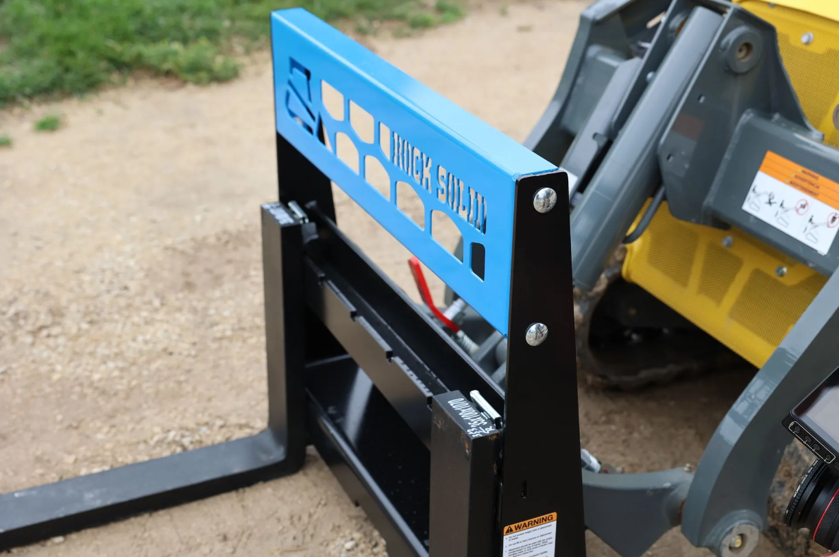 mini skid steer pallet forks | rock solid