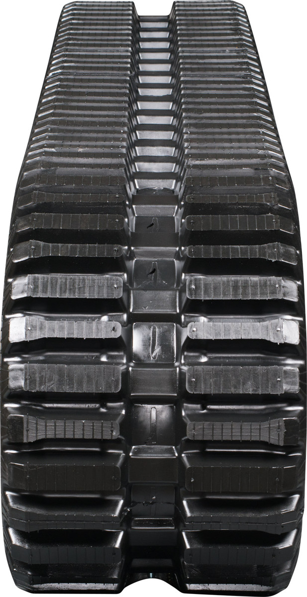 set of 2 13" heavy duty multi-bar pattern rubber track (320x86bx52)