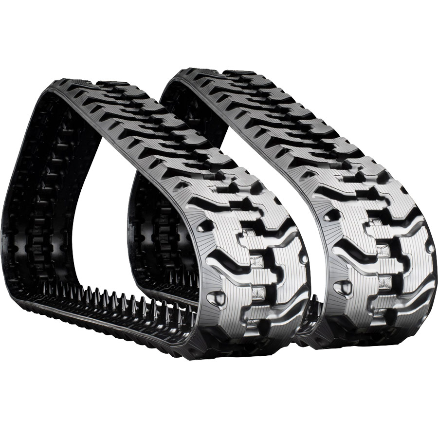 set of 2 13" bridgestone extreme duty vortech pattern rubber tracks (320x86x52)